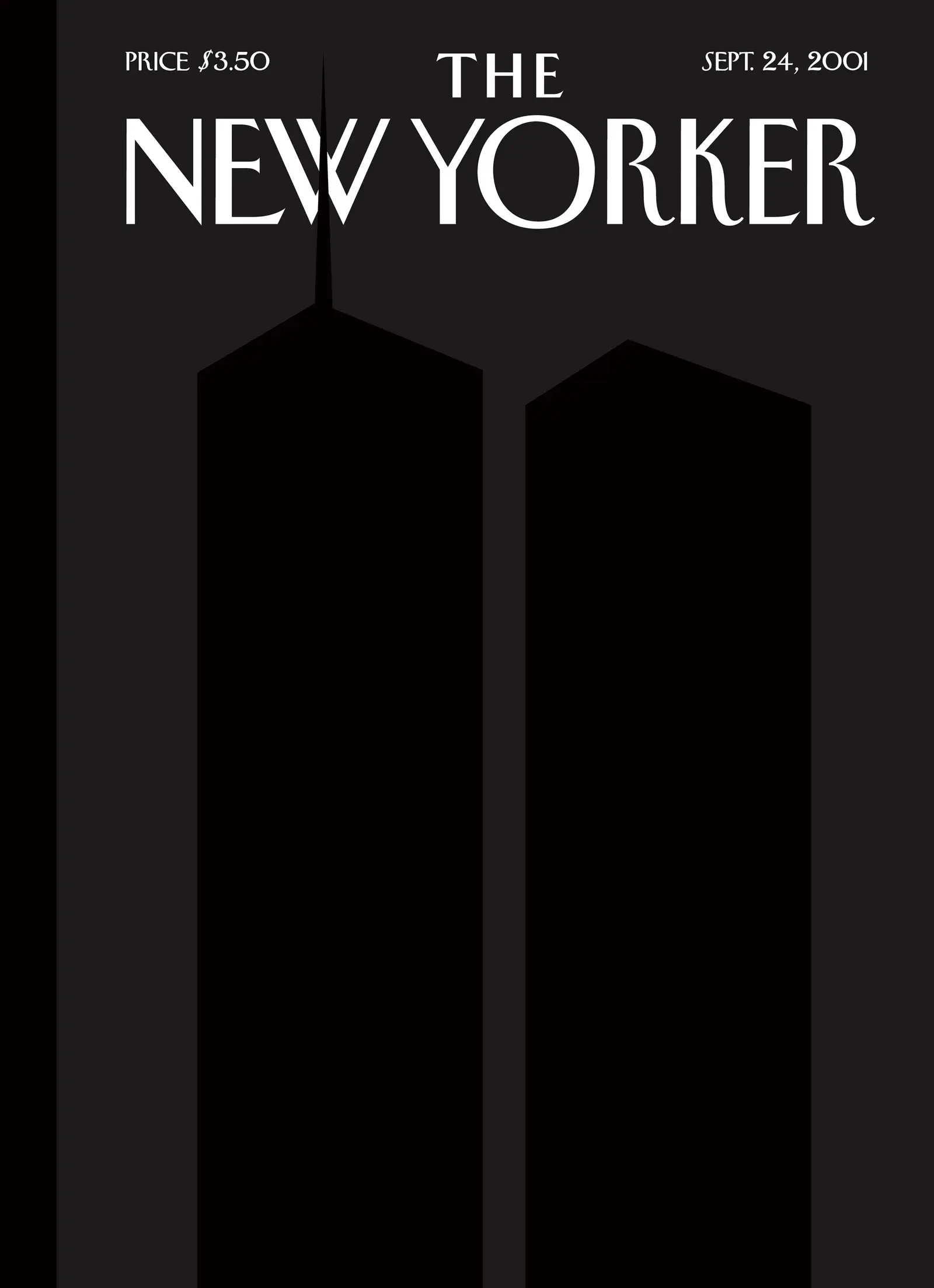 September 24, 2001 - “9/11/2001” by Art Spiegelman & Françoise Mouly
