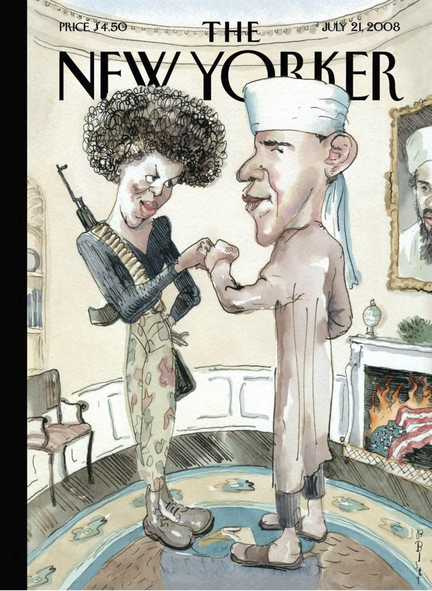 July 21, 2008 - “The Politics of Fear” by Barry Blitt